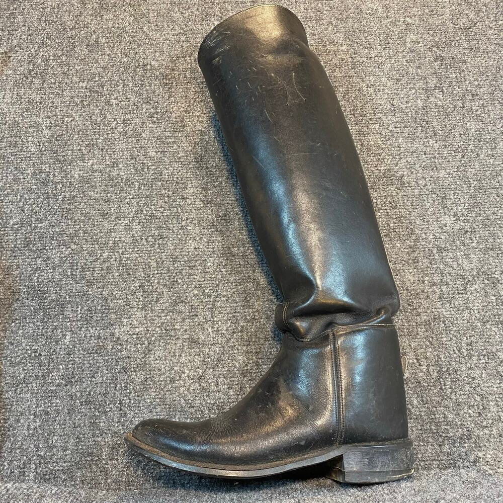 Effingham Bond Boot Co Womens 6 Black Leather Knee High Riding Equestrian Boots